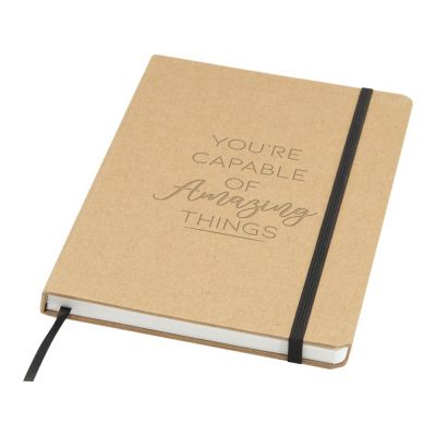 Holm блокнот формата А5 из каменной бумаги с линованными страницами - Бежевый-5