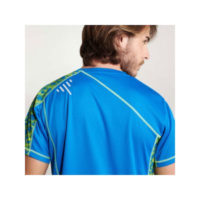 Спортивная футболка Sochi мужская, принтованный бирюзовый-6