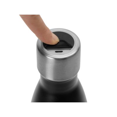 Вакуумная термобутылка с УФ-стерилизацией Photon, черный, 500 мл-3