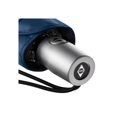 Зонт складной 5640 Guard со светоотражающим кантом, автомат, нейви-4