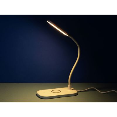 Настольный светильник с беспроводной зарядкой Nimble, 10 Вт-9