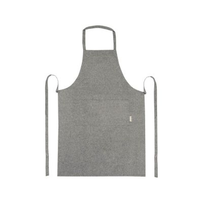Pheebs 200 g/m2 recycled cotton apron, черный-1