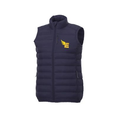 Женский утепленный жилет Pallas  из переработанных материалов по стандарту GRS - Темно - синий-6