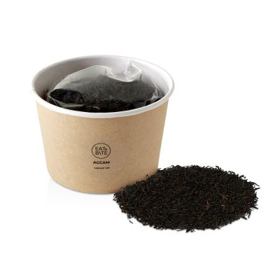 Чай черный Ассам в картонном стаканчике, 50 гр.-0
