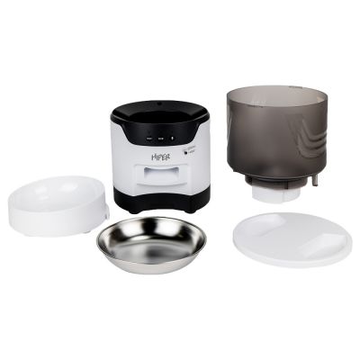 Умная Wi-Fi кормушка IoT Pet Feeder, 3000 мл, белый/черный-6