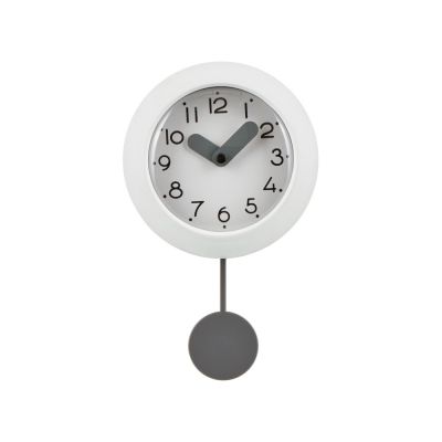 Настенные часы с маятником Pendulum, белый-1