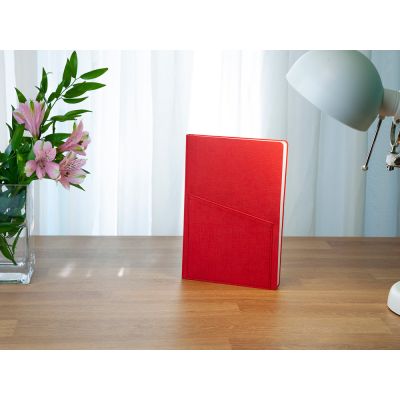 Ежедневник недатированный А5 Barcelona, красный-9