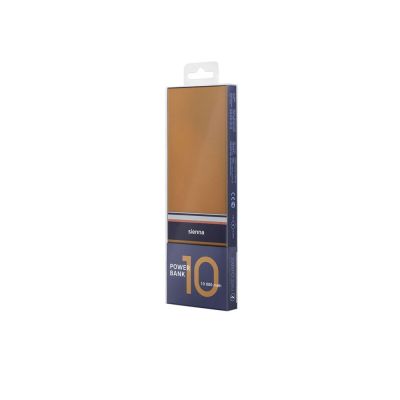 Внешний аккумулятор Rombica NEO ARIA Sienna, 10000мАч, Soft-touch, PD, QCharge, Type-C, охра/синий-3