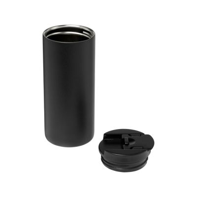 Вакуумный термостакан Lebou с медным покрытием 360 мл, черный-3