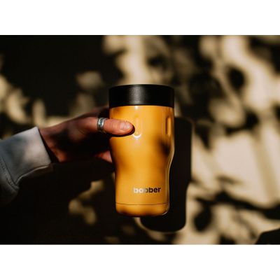Термос питьевой, вакуумный, бытовой, тм bobber. Объем 0,35 литра. Артикул Tumbler-350 Ginger Tonic-6