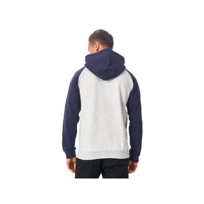 Толстовка с капюшоном Dublin мужская, темно-синий/серый меланж-2