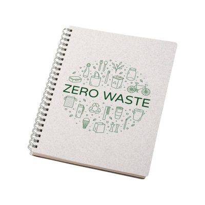 Блокнот Bianco формата A5 на гребне, белый-5