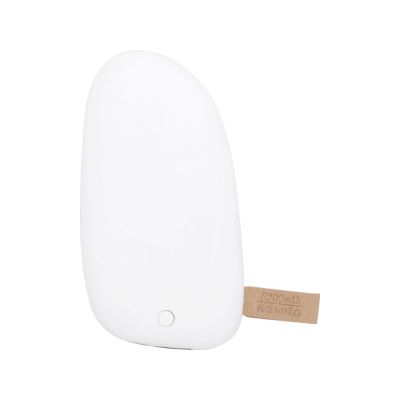 Внешний аккумулятор в форме камня Stone, 5200 mAh, белый-2