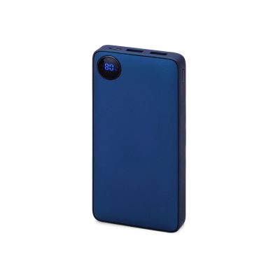 Внешний аккумулятор с дисплеем Mild, 10 000 mAh, синий-0