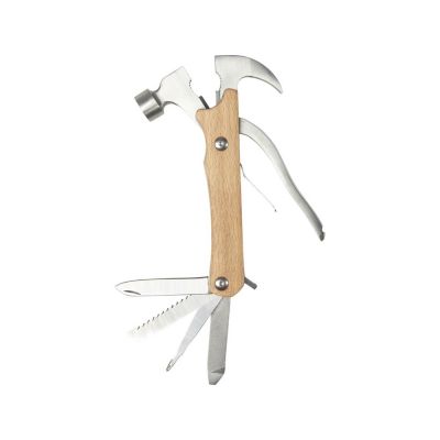 Bear многофункциональный инструмент с молотком с 10 функциями, дерево-3