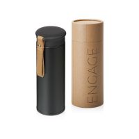 Вакуумный термос Engage, 450 мл, тубус, черный