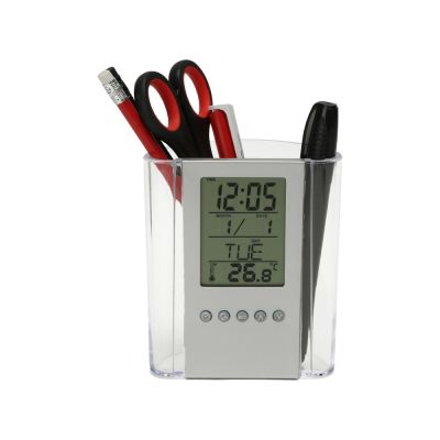 Подставка Минута, прозрачный/серебристый-3