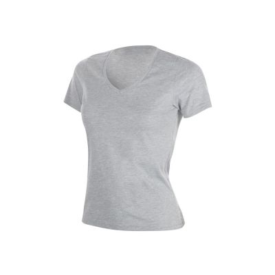 Футболка Heavy Super Club N женская с V-образным вырезом, серый меланж-5
