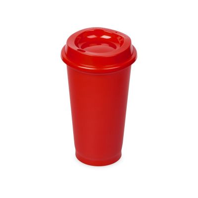 Стакан-тамблер SipGo, 400мл, красный 185С-0