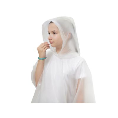 Пончо Hawaii c чехлом детский, белый-3