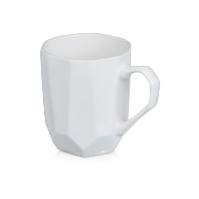 Кружка с гранями Amery, 310мл, белый-0