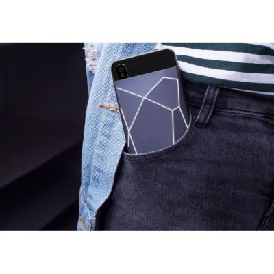 Портативное беспроводное зарядное устройство Geo Wireless, 5000 mAh, черный-5