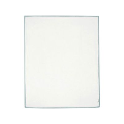 Плед Marigold из флиса из вторичного ПЭТ и искусственного меха, серый/белый-2