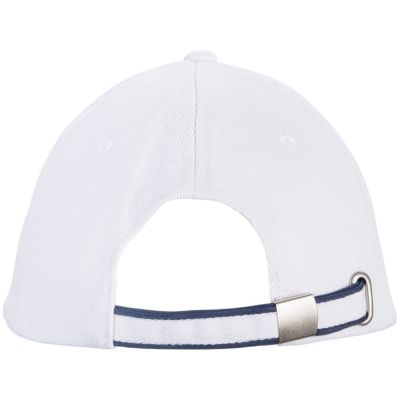 Бейсболка Cancun, белый/темно-синий-3