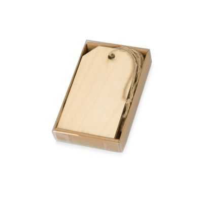 Набор деревянных ярлыков 9,3*5,5 см, 6шт-3