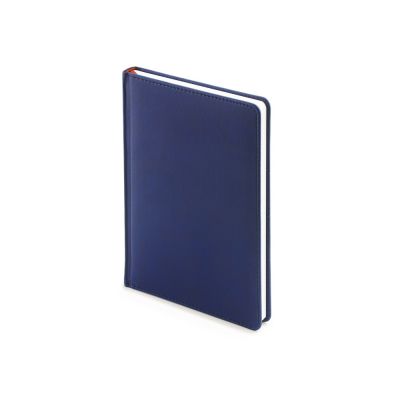 Ежедневник А5 датированный Velvet 2026, темно-синий-0