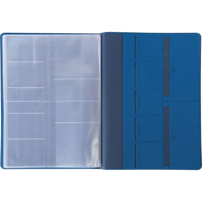 Органайзер Favor 2.0 для семейных документов на 4 комплекта документов, формат А4, синий-12