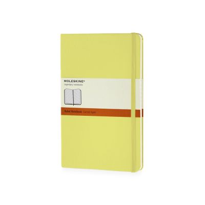 Записная книжка Moleskine Classic (в линейку) в твердой обложке, Large (13х21см), цитрусовый-0
