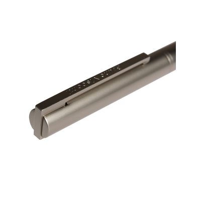 Ручка металлическая шариковая Bergamo, шампань-3