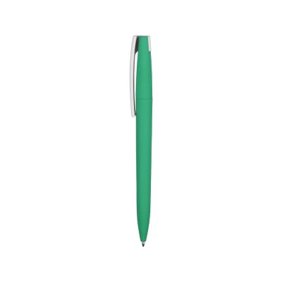 Ручка пластиковая soft-touch шариковая Zorro, мятный//белый-2