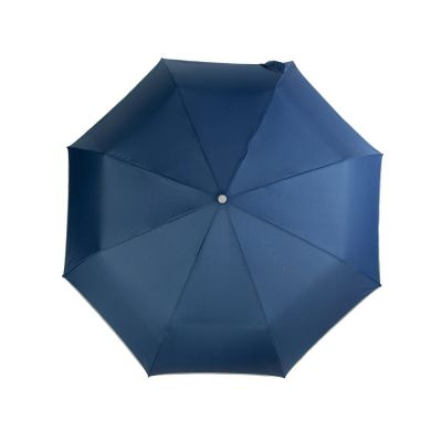 Зонт складной 5640 Guard со светоотражающим кантом, автомат, нейви-7