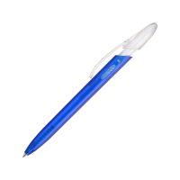 Шариковая ручка Rico Bright, синий/прозрачный