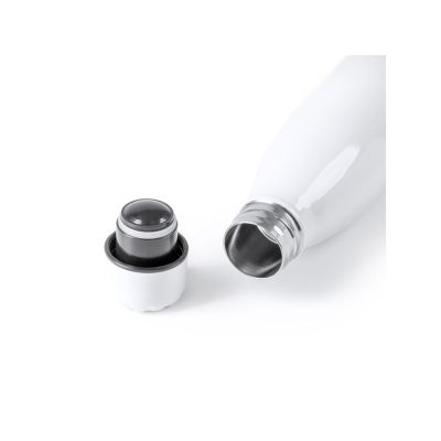 Термобутылка с двойными стенками для сублимации, 500 мл, белый-2