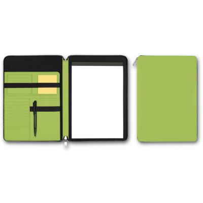 B018 SKUBA Папка А4 на молнии, св.зеленая-0