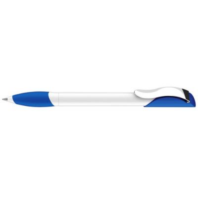 3201 ШР Hattrix Polished Basic Soft grip zone ClipMetal бело/голубой 2935-0