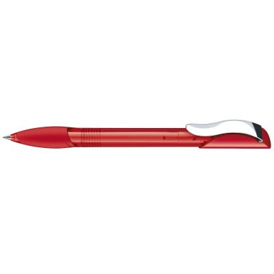 2419 ШР Hattrix Clear Soft grip Clip Metal красный 186-0