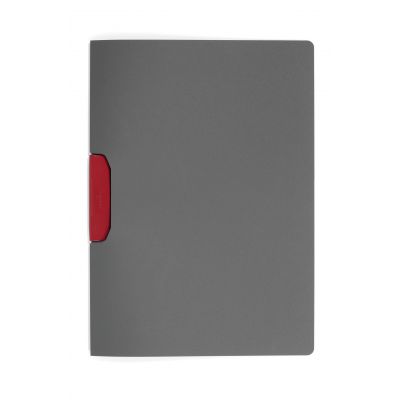 230400-3 Папка DURASWING COLOR с красным клипом-0