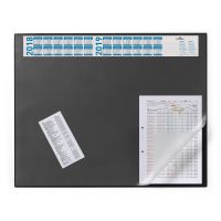 720401 Настольное покрытие с календарем Desk Mat with calendar 65х52см черное