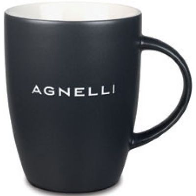 0343 Фарфоровая кружка Elite Matt синяя-0