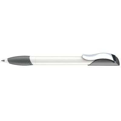 3201 ШР Hattrix Polished Basic Soft grip zone ClipMetal бело/серый Cool Gray 9-0