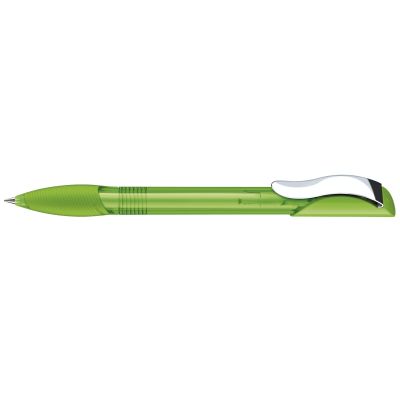 2419 ШР Hattrix Clear Soft grip Clip Metal салатовый 376-0
