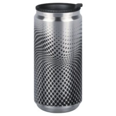 0755 Термокружка King Can, сталь, черная крышка-0