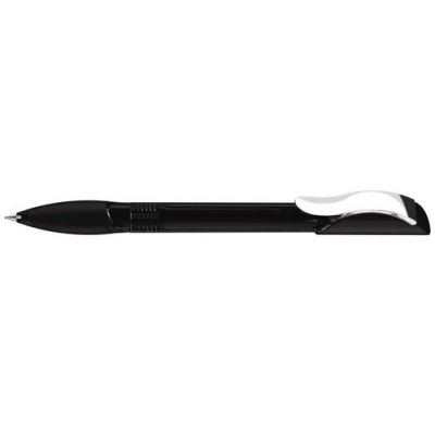 2419 ШР Hattrix Clear Soft grip Clip Metal черный black-0