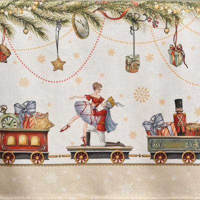 СКАТЕРТЬ  ОВАЛЬНАЯ  