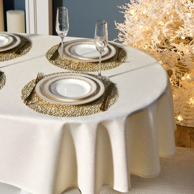 СКАТЕРТЬ  140Х180 CM ОВАЛЬНАЯ, 