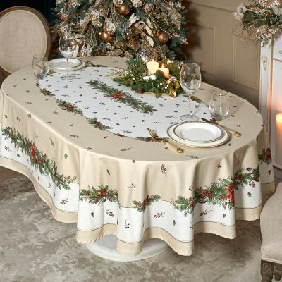 СКАТЕРТЬ ОВАЛЬНАЯ 